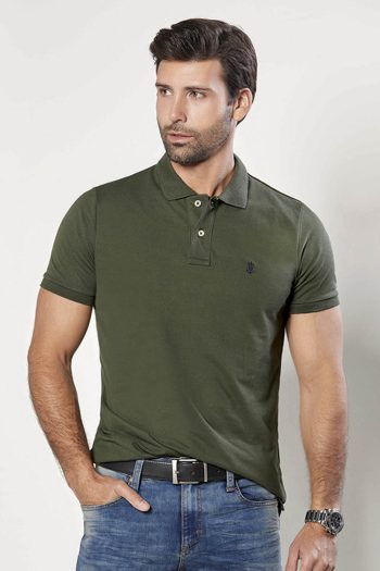 Polo Heritage - Pique - Verde Militar, XL