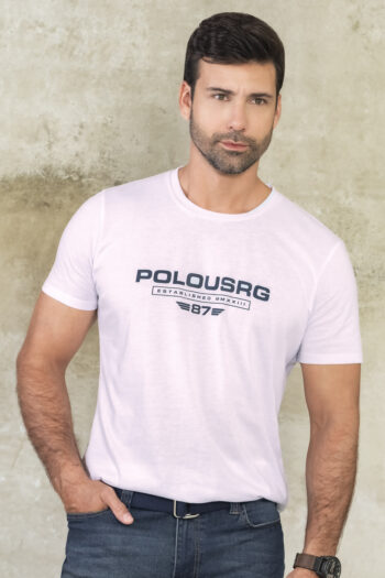 Camiseta Usrg Airforce 87 Regular Fit - Blanco, XLG