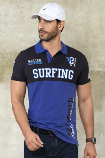 Polo Bloques Surfing Malibu