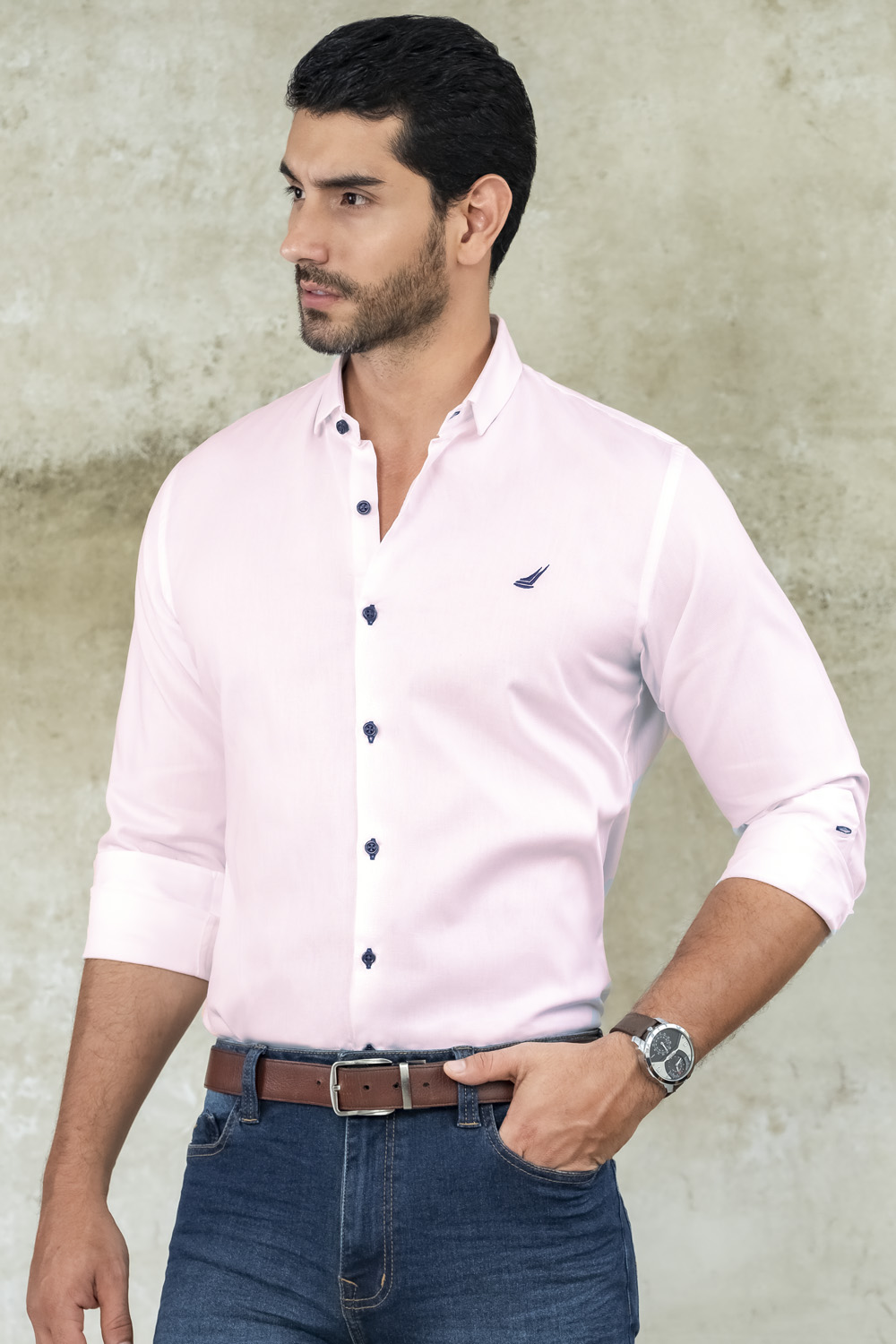 Camisa Riverwalk - Slim Fit - Algodon Pique