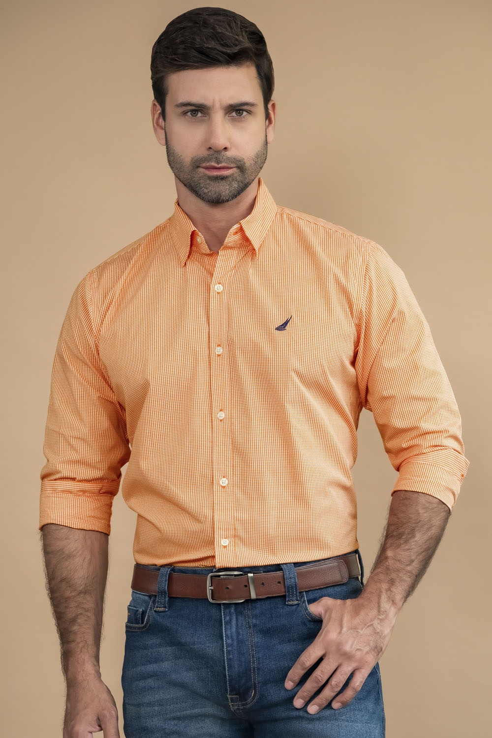 Camisa Nantucket Cuadros - Modern Fit - Poplin