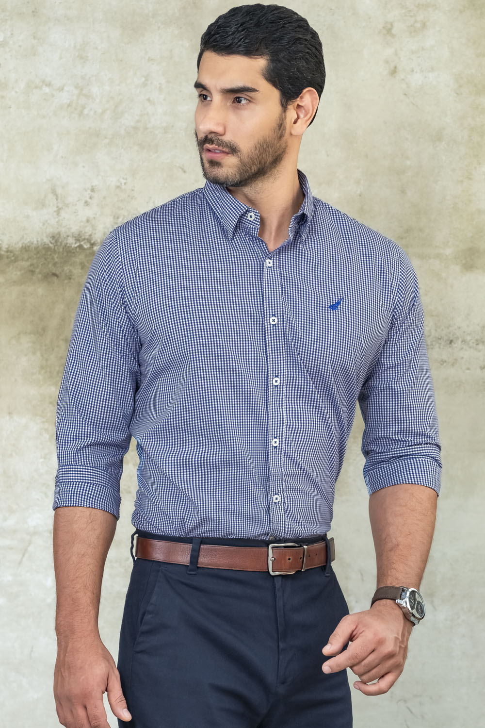 Camisa Nantucket Cuadros - Modern Fit - Poplin